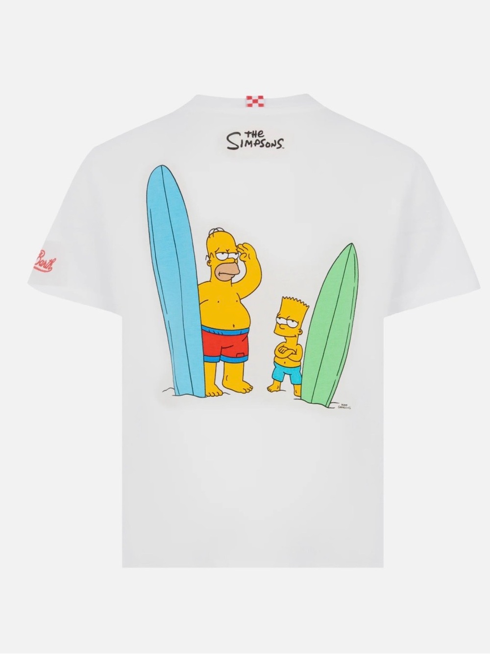 BOY COTTON T-SHIRT BART AND HOMER PRINT AND EMBROIDERY | THE SIMPSON SPECIAL 8